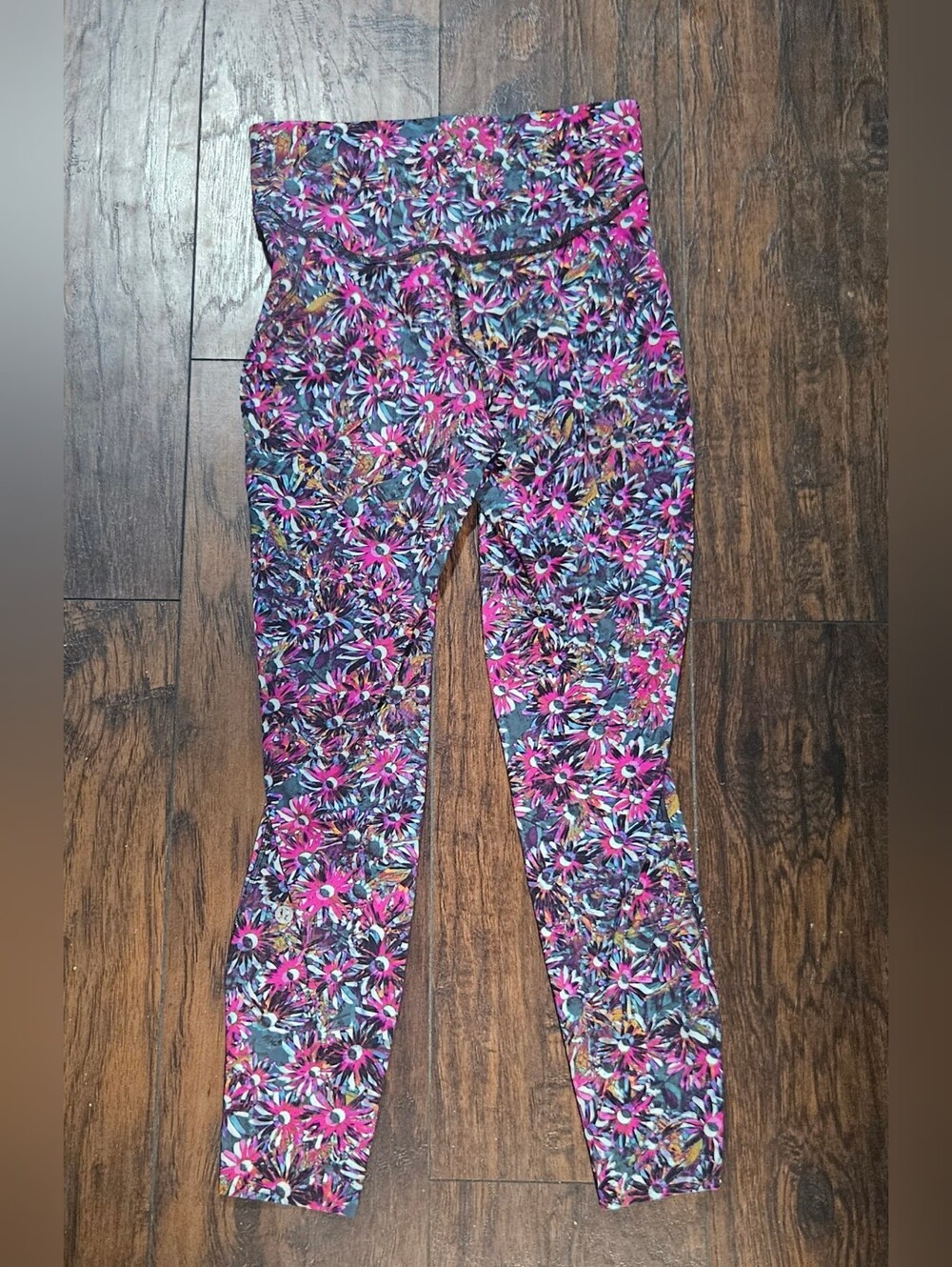 Lululemon Base Pace High-Rise Tights Floral Electric Multi - Picture 2 of 4